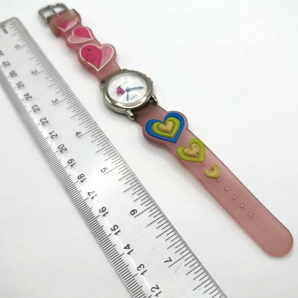 Pink Solo Time Heart Watch - Picture 4 of 5